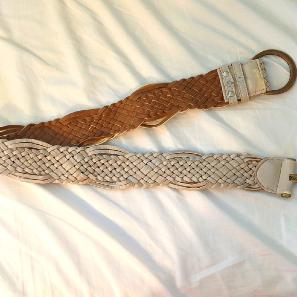 Braided Leather Belt